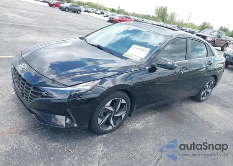 2023 Hyundai Elantra Limited from USA, damaged, VIN KMHLP4AG4PU533012